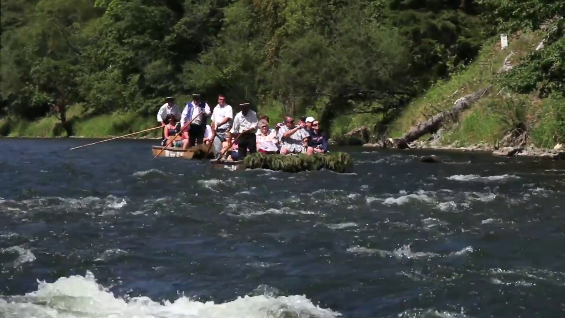 Rafting on the Dunajec river