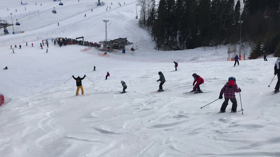 Kids Skiing lessons in Zakopane